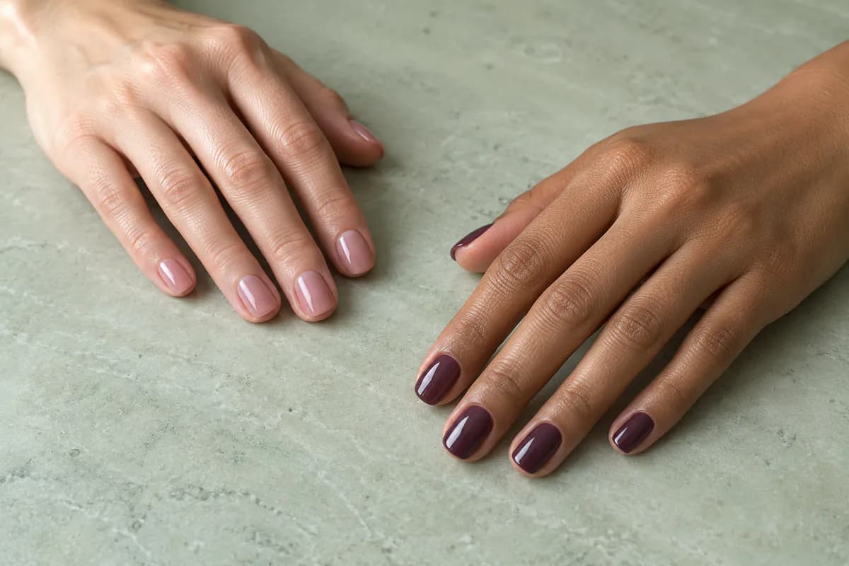 Dip Powder vs Gel Polish on Natural Nails
